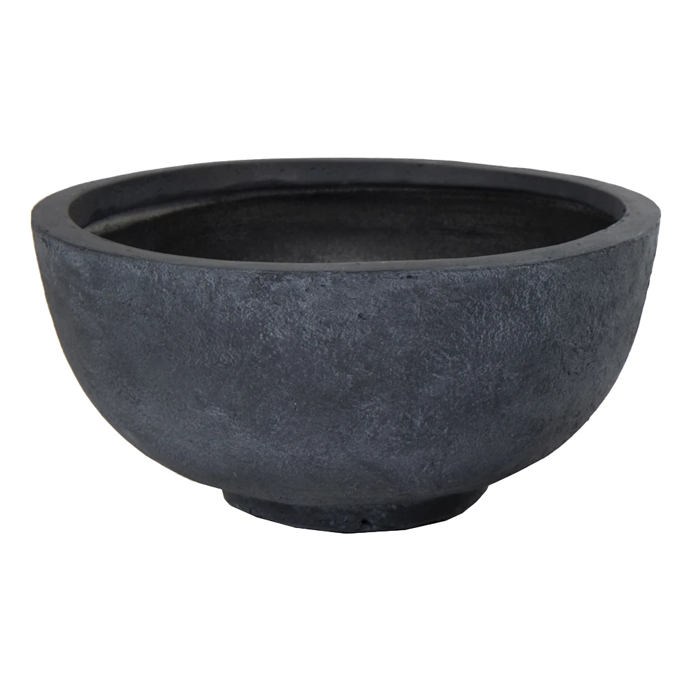 Plantenschaal Arizona - d55 x h27cm - Donkergrijs Plantenschaal Arizona - D55 X H27cm - Donkergrijs -Tuin Gereedschap Winkel arizona round bowl graphite d55h27 schaal 1 4