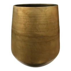 Bloempot Hamelton - D34 X H30cm - Mat Goud