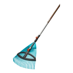 Combisysteem Kunststof Bladhark, Verstelbaar Met Steel - 35cm - Gardena