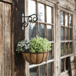 Metalen Hanging Basket 30cm - Incl. Ketting En Kokosinlegvel -Tuin Gereedschap Winkel metalen hanging basket 30cm incl ketting en kokosinlegvel hanging basket 3