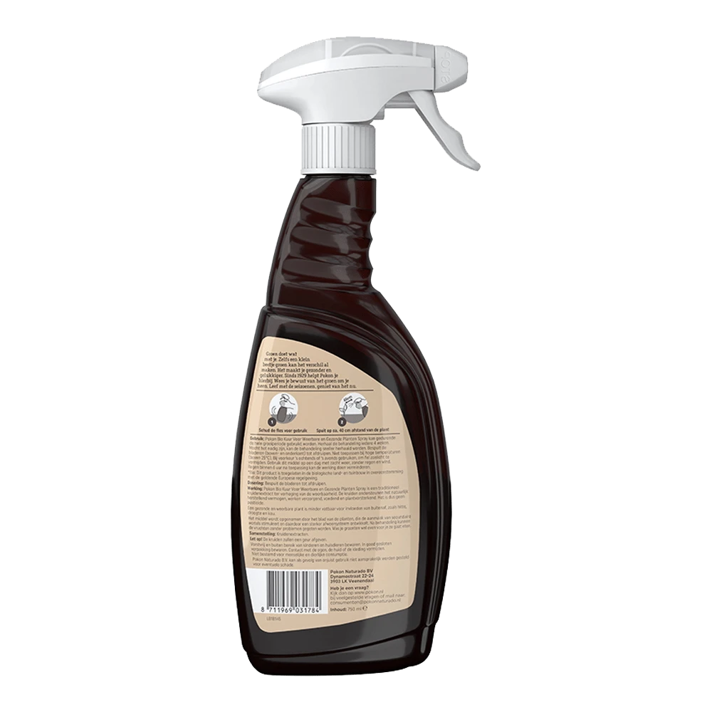 Pokon Bio Kuur Voor Weerbare En Gezonde Planten Spray 750ml - Insecten En Ongedierte -Tuin Gereedschap Winkel pokon bio kuur voor weerbare en gezonde planten spray 750ml insecten en ongedierte 2 1