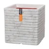 Capi Plantenbak Vierkant Nature Row NL - L30 X B30 X H30cm - Ivoor