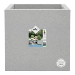 Elho Vivo Next Vierkant Wielen 40cm - Warm Grijs -Tuin Gereedschap Winkel vivo matt vierkant wielen 40cm warm grijs 5 1